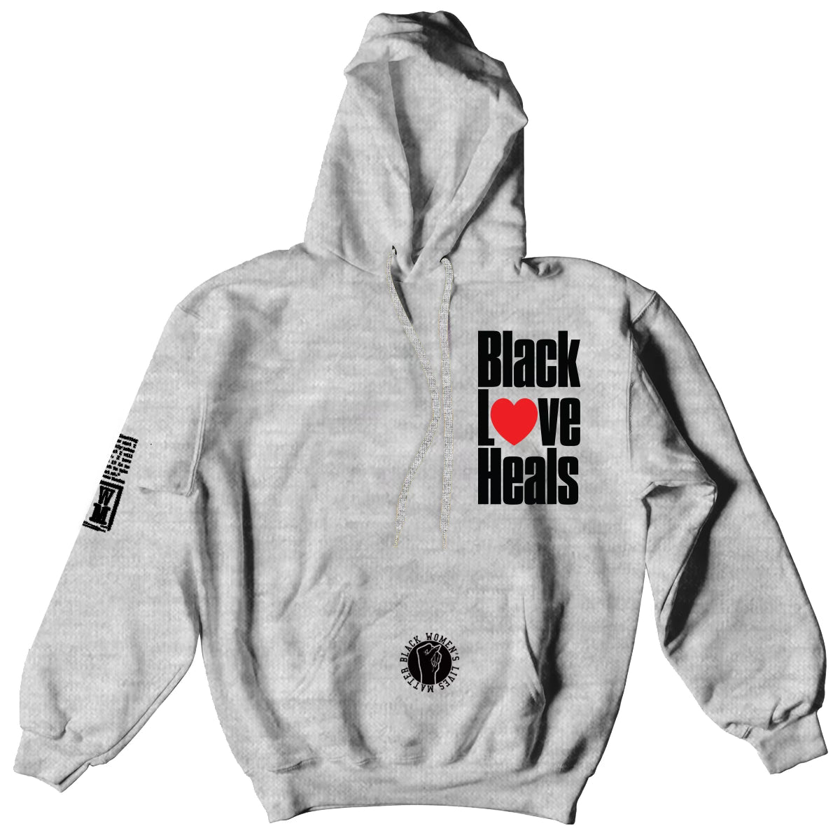 Black Love Heals Hoodie (Unisex)