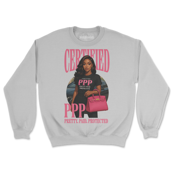 Certified PPP Crewneck (Unisex) – Pink Passion Apparel