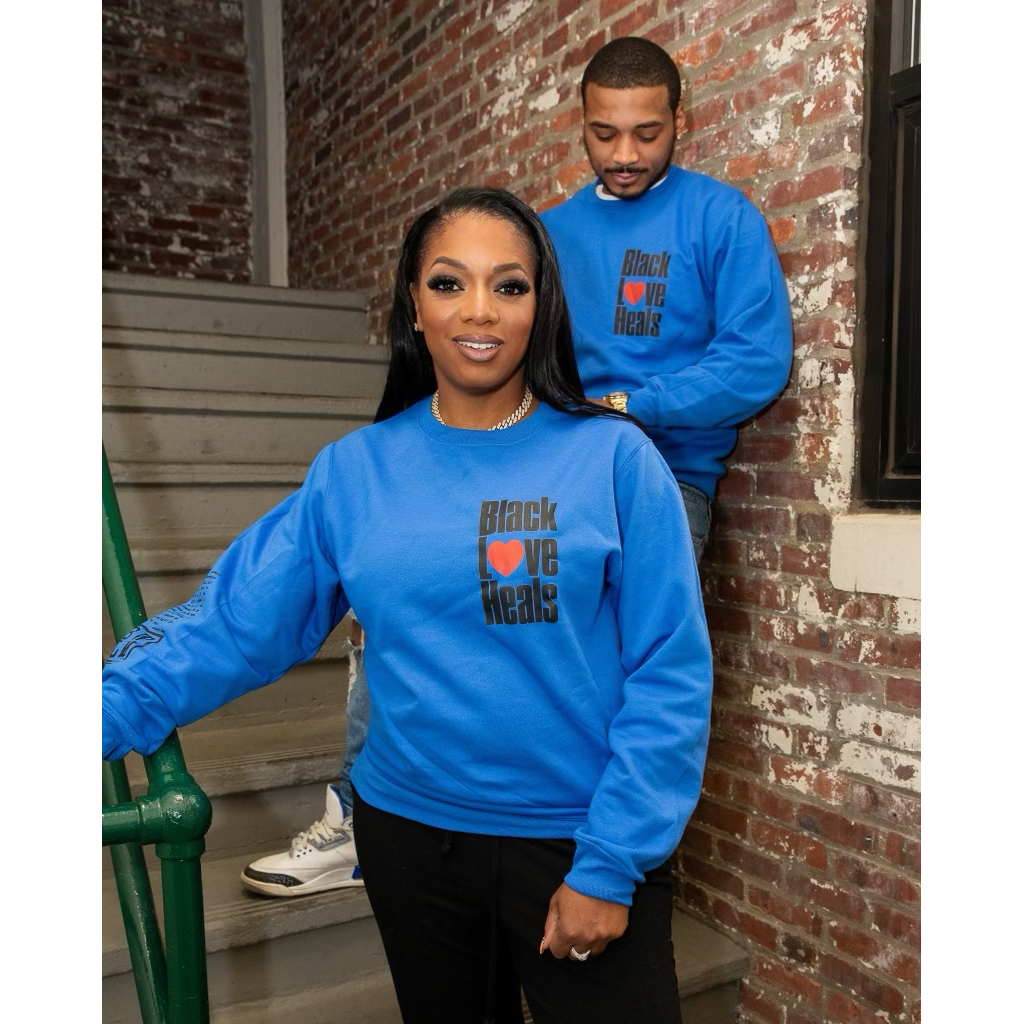 Black Love Heals Crewneck (Unisex)